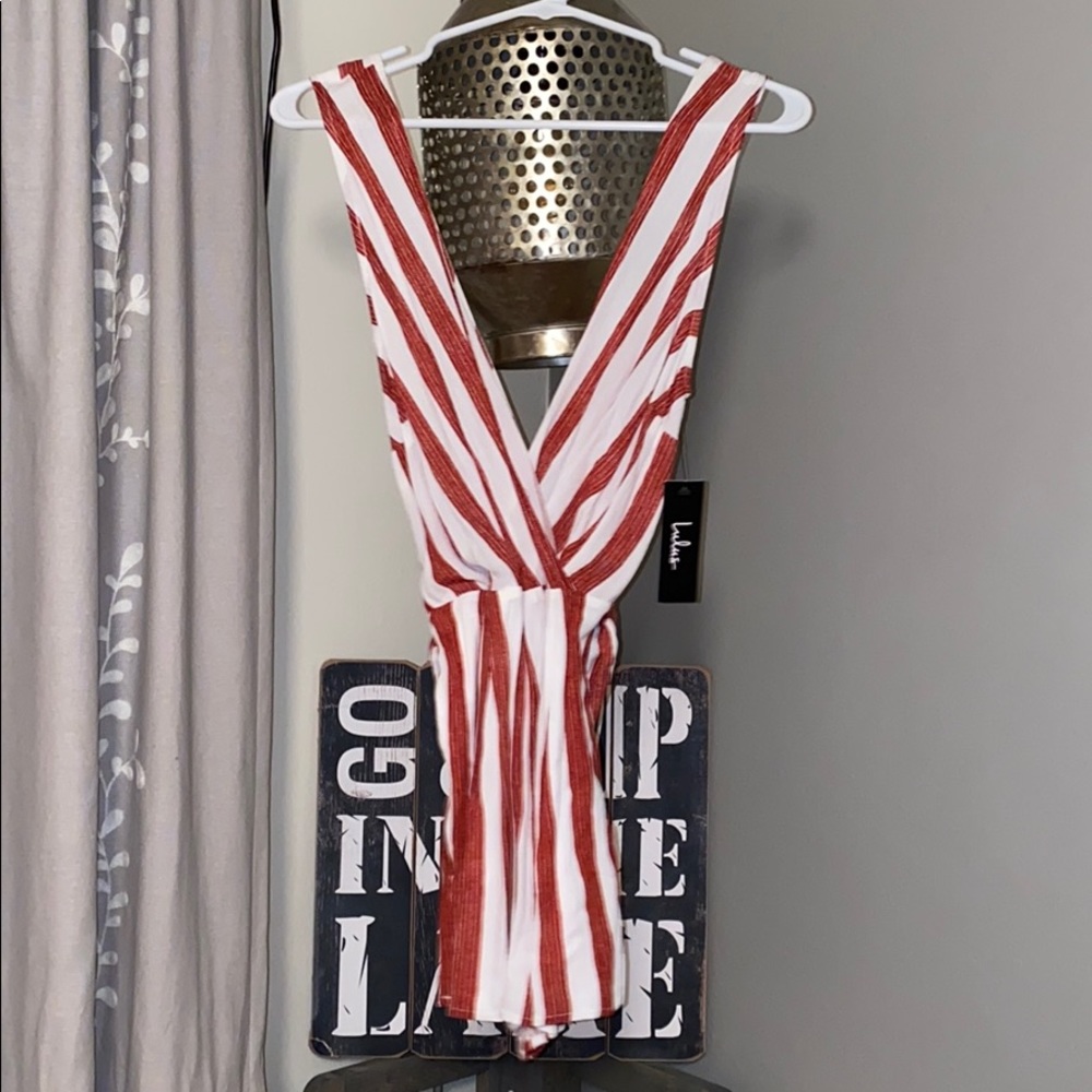 Stripped Romper